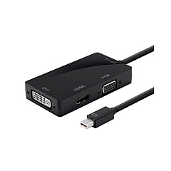 Monoprice Mini Dp 1.2a To 4k Hdmi,dvi,vga Passive (12799)