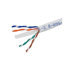Monoprice 1000ft Cat6 Utp Solid, (cmr), White (8108)
