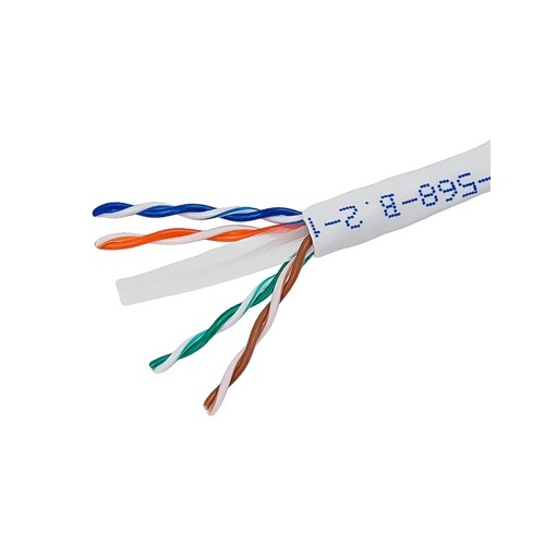 Monoprice 1000ft Cat6 Utp Solid, (cmr), White (8108)