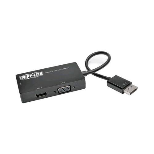 Tripp Lite 6in Dport To Vga Dvi Hdmi Adapter 4kx2k (P13606NHDV4K)