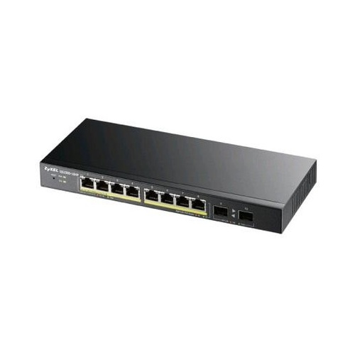 Zyxel Gs1900-10hp 8 Port Gbe Poe Web Switch (GS190010HP)