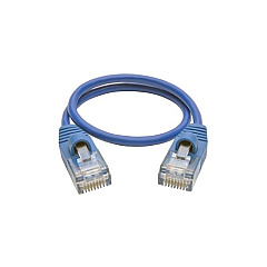 Tripp Lite 1ft Cat5e Slim Utp Patch Cable M/m Blue (N001S01BL)