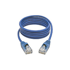 Tripp Lite 4ft Cat5e Slim Utp Patch Cable M/m Blue (N001S04BL)
