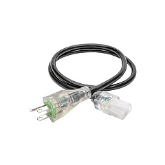 Tripp Lite 3ft Hospital Power Cord 5-15p/c13 Clear (P006003HG13CL)
