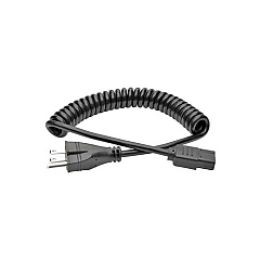 Tripp Lite 8ft Coiled Hospital Power Cord 5-15p/c13 (P006-C08-HG10)