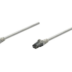 Intellinet 1 Ft Grey Cat6 Snagless Patch Cable (340526)