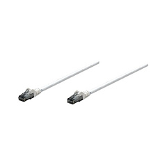 Intellinet 0.5 Ft White Cat6 Snagless Patch Cable (347372)