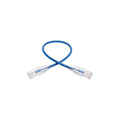 Tripp Lite 1ft Cat6 Snagless Slim Patch Cable Blue (N201S01BL)