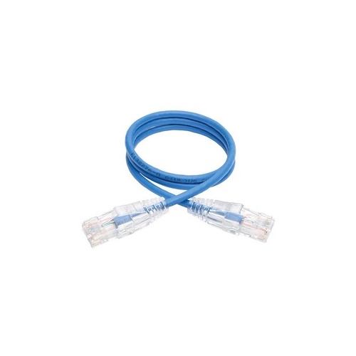 Tripp Lite 2ft Cat6 Snagless Slim Patch Cable Blue (N201-S02-BL)