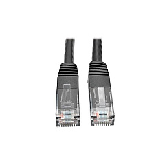 Tripp Lite 10ft Cat6 Molded Patch Cable M/m Black (N200010BK)