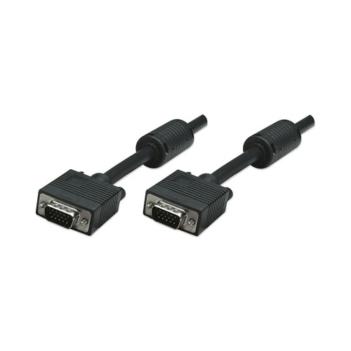 Manhattan - Strategic Mh Svga Hd15 M/m 30ft Ferrite Cores (317696)