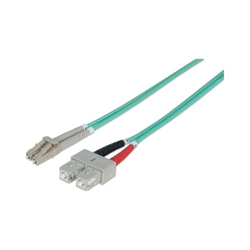Intellinet 1m 3ft Lc/sc Multi Mode Fiber Cable (750912)