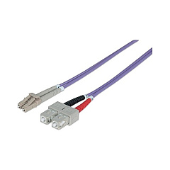 Intellinet 3m 10ft Lc/sc Multi Mode Fiber Cable (750936)