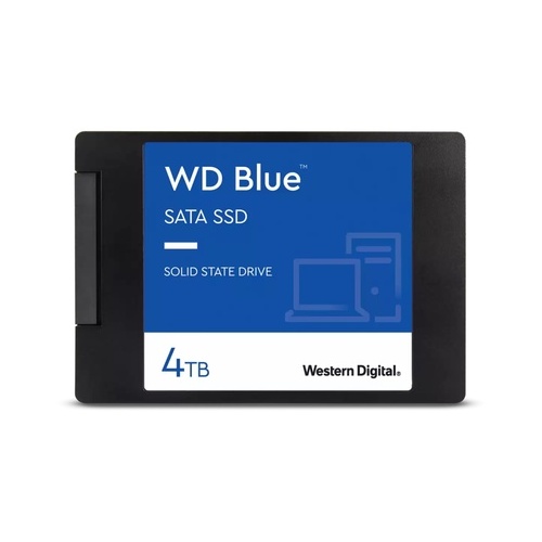 Western Digital Wd Blue 4tb 3d Nand Sata Ssd, 2.5 Inch (WDS400T2B0A)