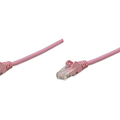 Intellinet 7 Ft Pink Cat6 Snagless Patch Cable (392785)