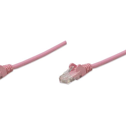 Intellinet 7 Ft Pink Cat6 Snagless Patch Cable (392785)