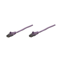 Intellinet 1 Ft Purple Cat6 Snagless Patch Cable (393102)