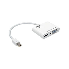 Tripp Lite 6in Mini Displayport-vga Hdmi Adapter (P13706NHVV2W)