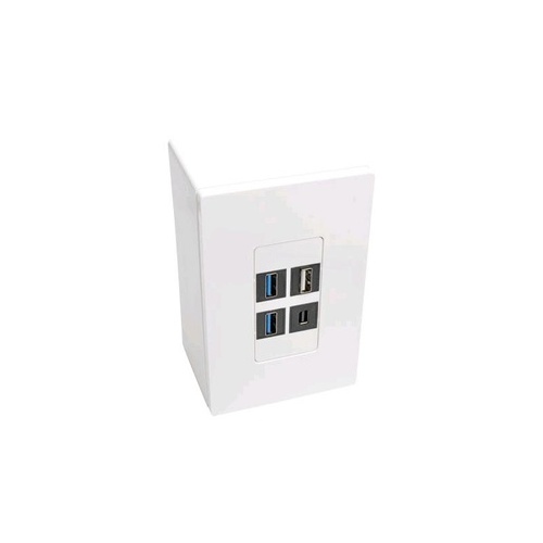 Tripp Lite Single-gang Surface-mount Junction Box (N080-SMB1-WH)
