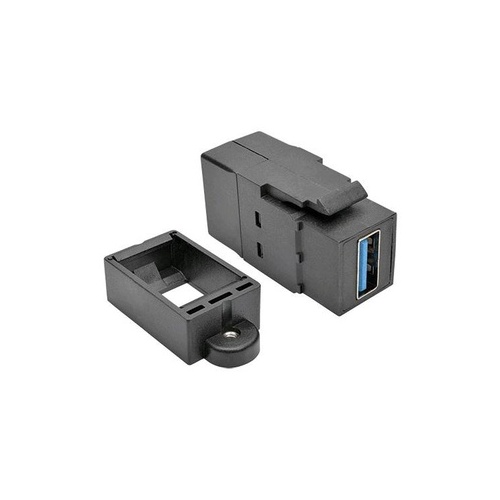 Tripp Lite Usb Panel Mount/keystone Coupler F/f (U325-000-KP-BK)