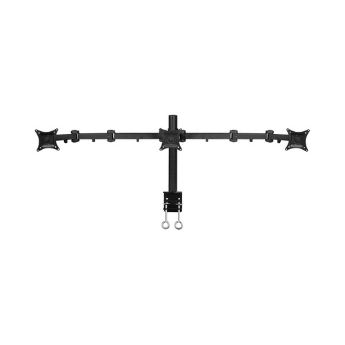 SIIG Triple Monitor Desk Mount - 13" To 27 (CEMT0R12S3)