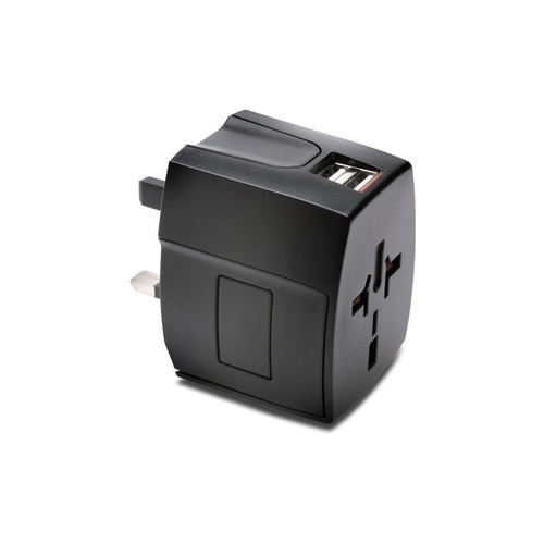 Kensington International Travel Plug Adapter With 2 (K33998WW)