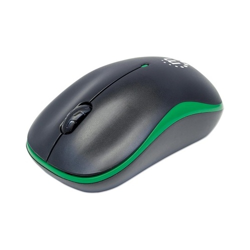 Manhattan - Strategic Wireless Optical Mouse (green/black) (179393)