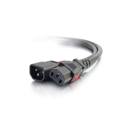 C2G 6ft Locking C14 To C13 10a 250v Black (10360)