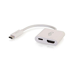 C2G Usb-c To Hdmi+usb-c Charging White (29532) C2G Usb-c To Hdmi+usb-c Charging White (29532)