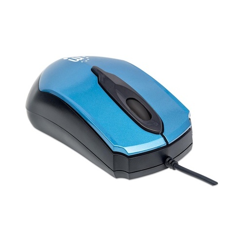 Manhattan - Strategic Usb Wired Mouse/blue (177801)
