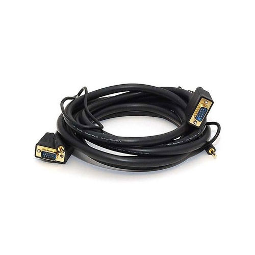 Monoprice 10ft Svga M/m W/ Stereo Audio (558)