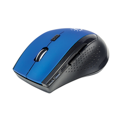 Manhattan - Strategic Curve Wireless Mouse - Blue (179294)