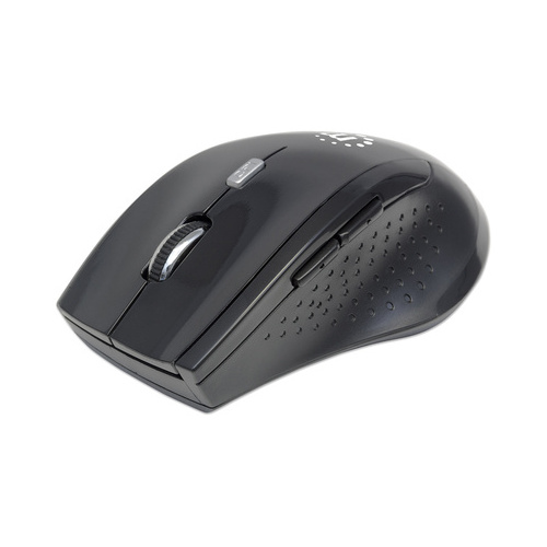 Manhattan - Strategic Curve Wireless Mouse - Black (179386)