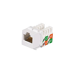 Black Box Cat5e Keystone Jack - Unshielded, White, 25-pack, Gsa, Taa (FMT929-R2-25PAK) Black Box Cat5e Keystone Jack - Unshielded, White, 25-pack, Gsa, Taa (FMT929-R2-25PAK)