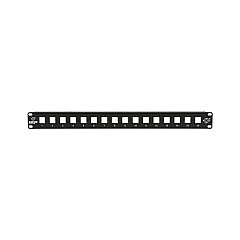 Black Box Multimedia Patch Panel - 1u, 16-port, Gsa, Taa (JPMT1016A) Black Box Multimedia Patch Panel - 1u, 16-port, Gsa, Taa (JPMT1016A)