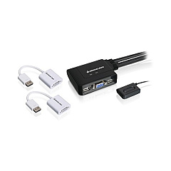 Iogear 2-port Vga And Dp Kvm Kit (GCS22DPKIT)