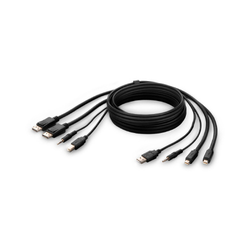 Belkin Taa 2 Mdp To Dp/usb/aud Cbl, Vid M/m; Us (F1DN2CCBL-MP10T)