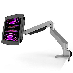 Compulocks Ipad Pro 12.9in (3-6th Gen) Space Enclosure Articulating Arm Mount Black (660REACH299PSENB)