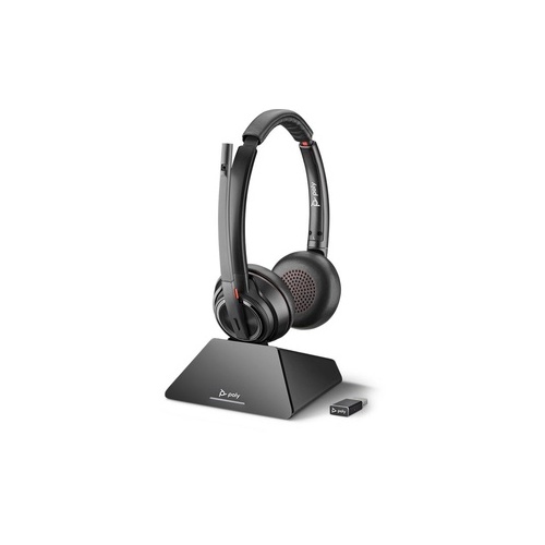 Plantronics Savi 8220 Uc, S8220-m C,d200 Usb-a,oth,stereo,msft Cert, Dect 6.0, Na (209214-01)