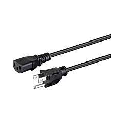 Monoprice Power Cord Black_ 8ft (35121)