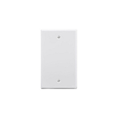 Monoprice 1-gang Blank Wall Plate_ White (34491)