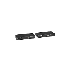 Black Box Kvm Extender Kit Over Fiber - Single-monitor, Hdmi 4k30, Usb 2.0, Audio, Serial, Local Video Out, Sfp Port, Gsa, Taa (KVXLCHF-100)
