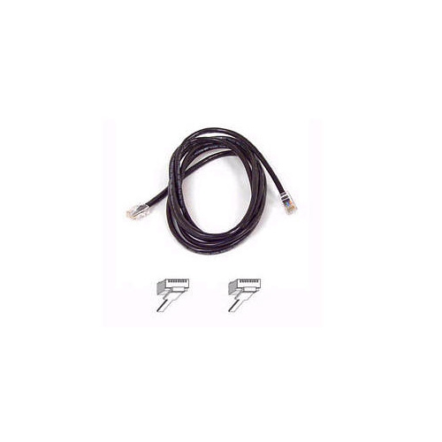 Belkin 100ft Cat5e Patch Cable Black (A3L791-100-BLK)