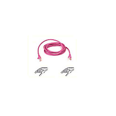 Belkin Cat5e Snagless Patch Cbl (A3L791-15-PNK-S)