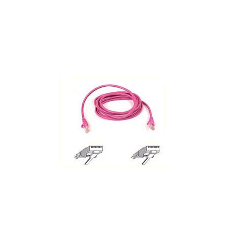 Belkin Cat5e Snagless Patch Cbl (A3L791-15-PNK-S)