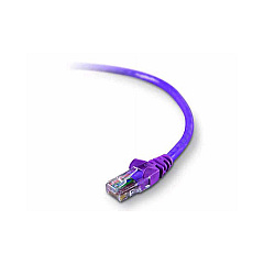 Belkin 20ft Cat5e Snagless Patch Cable Purple (A3L791-20-PUR-S) Belkin 20ft Cat5e Snagless Patch Cable Purple (A3L791-20-PUR-S)