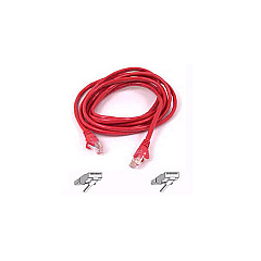 Belkin 20ft Cat5e Snagless Patch Cable Red (A3L791-20-RED-S) Belkin 20ft Cat5e Snagless Patch Cable Red (A3L791-20-RED-S)