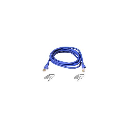 Belkin Cat6 Patch Cable Rj45m/rj45m 1ft Blue (A3L980-01-BLU-S)