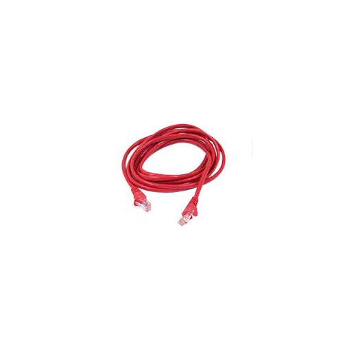 Belkin Cat6 Patch Cable Rj45m/rj45m 5ft Red (A3L980-05-RED-S)