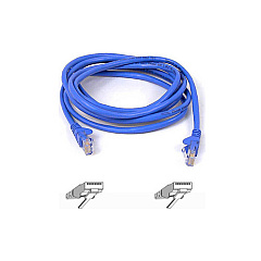Belkin Cat6 Patch Cable Rj45m/rj45m 100ft Blue (A3L980-100-BLUS)